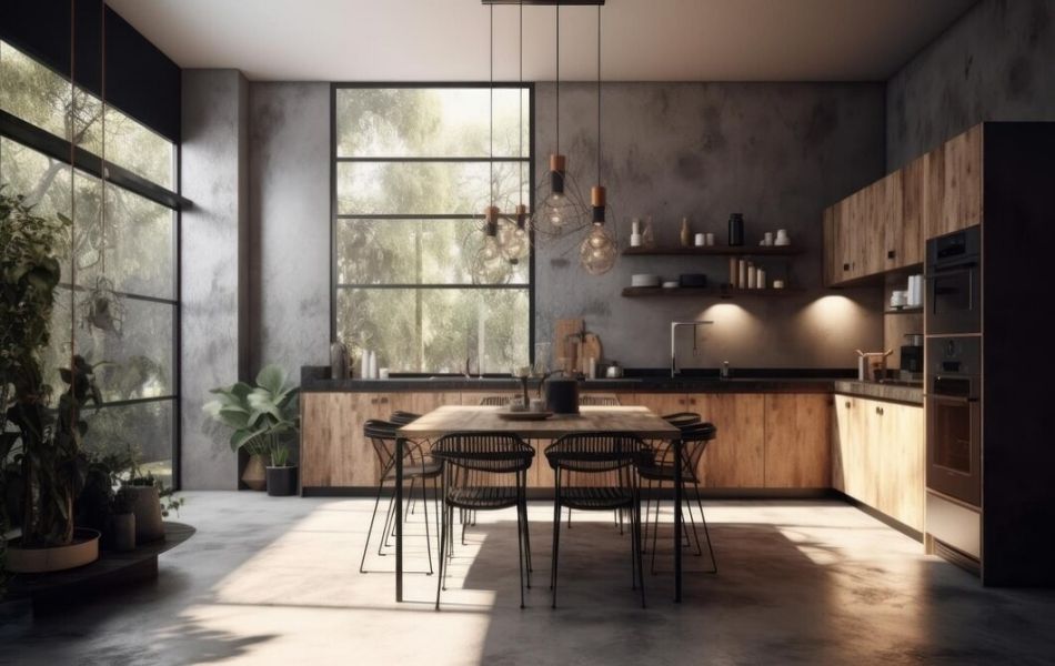 loft-style-kitchen ห้องครัวสไตล์ลอฟท์