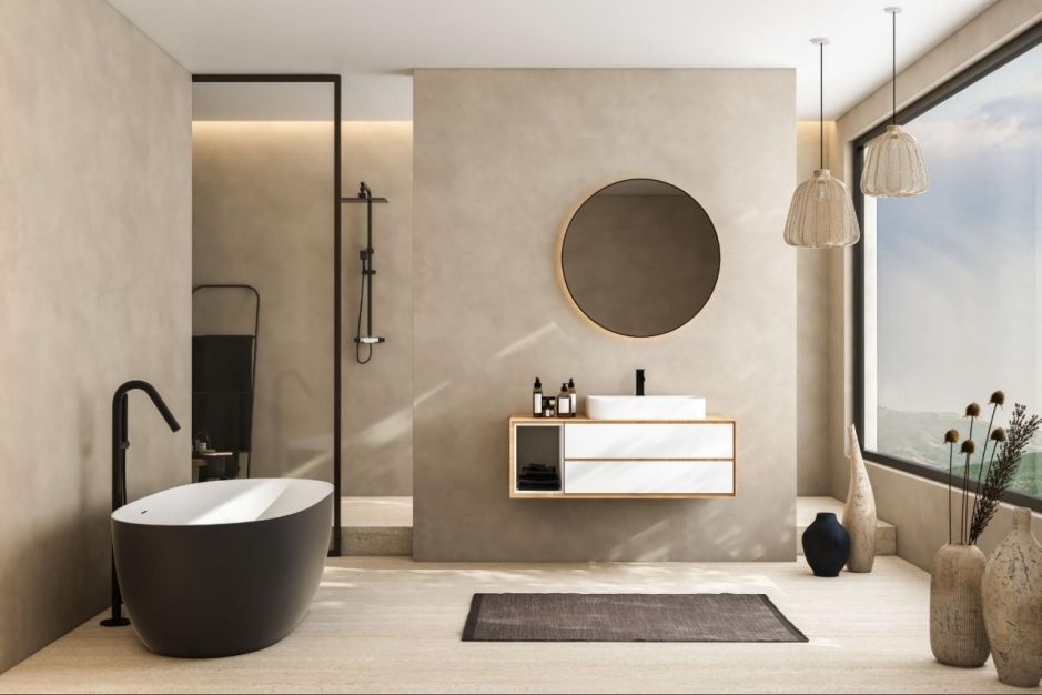bathroom-decoratation แต่งห้องน้ำไตล์มินิมอล